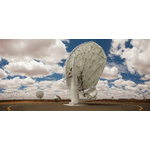 Image of Radio Telescopes in South African Karoo semi-desert