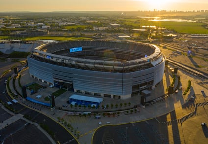 Birds-eye View Image of MetLife Stadium