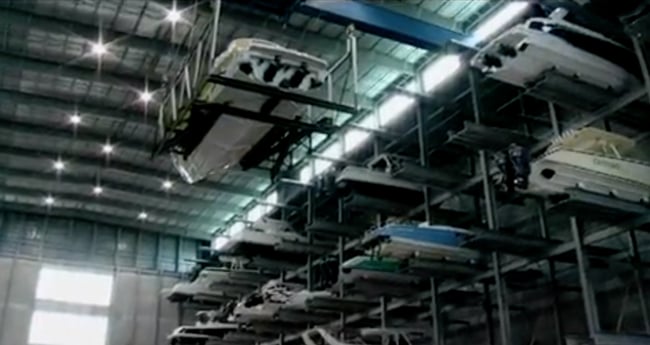 Image of Magnetek’s automated bridge crane control system