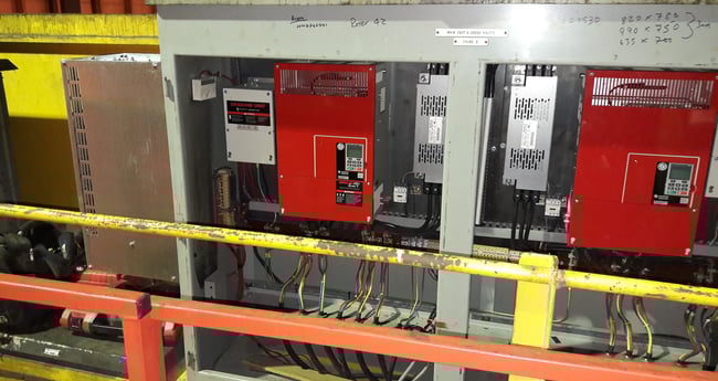 Image of material handling crane control system