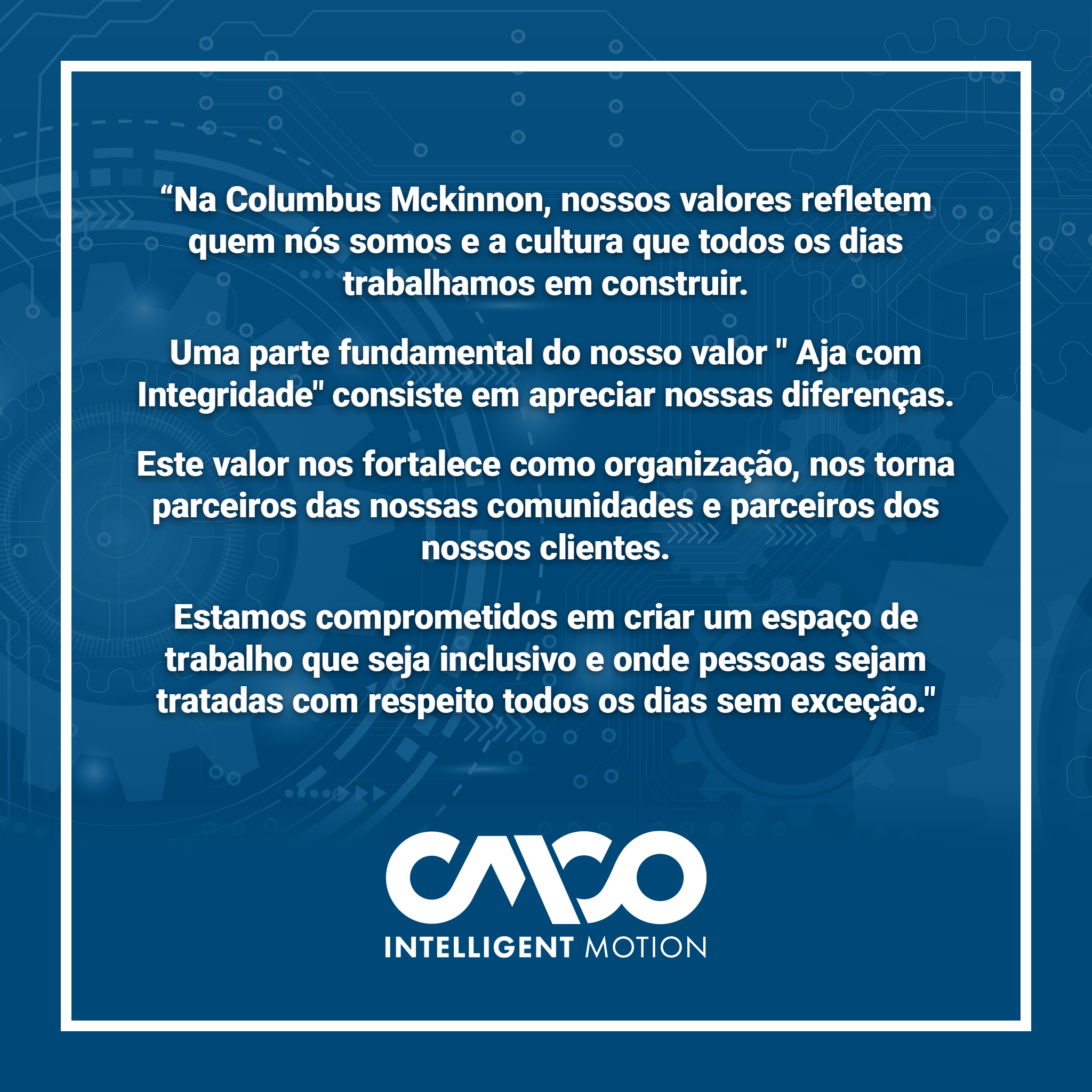 CMCO Values - PT