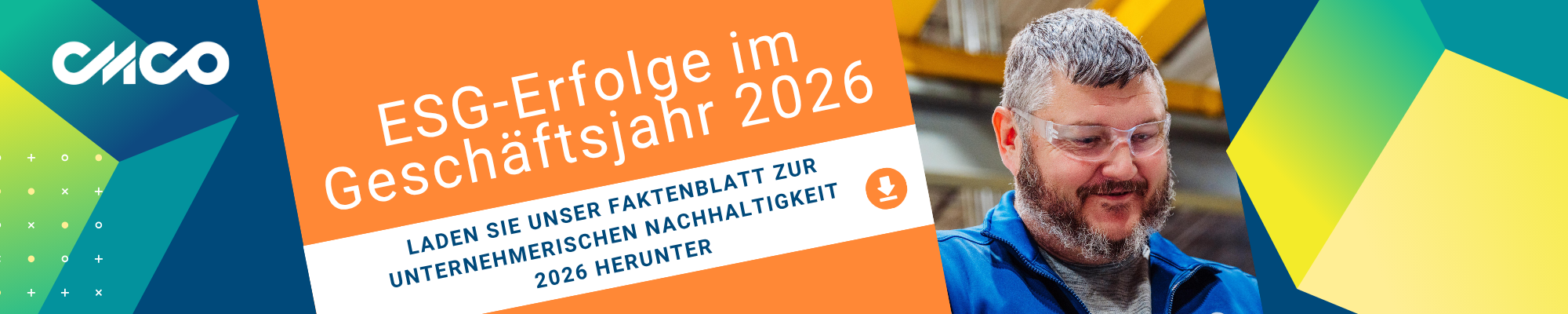 Link zum Fact Sheet zur unternehmerischen Verantwortung 2026 der Columbus McKinnon Corporation