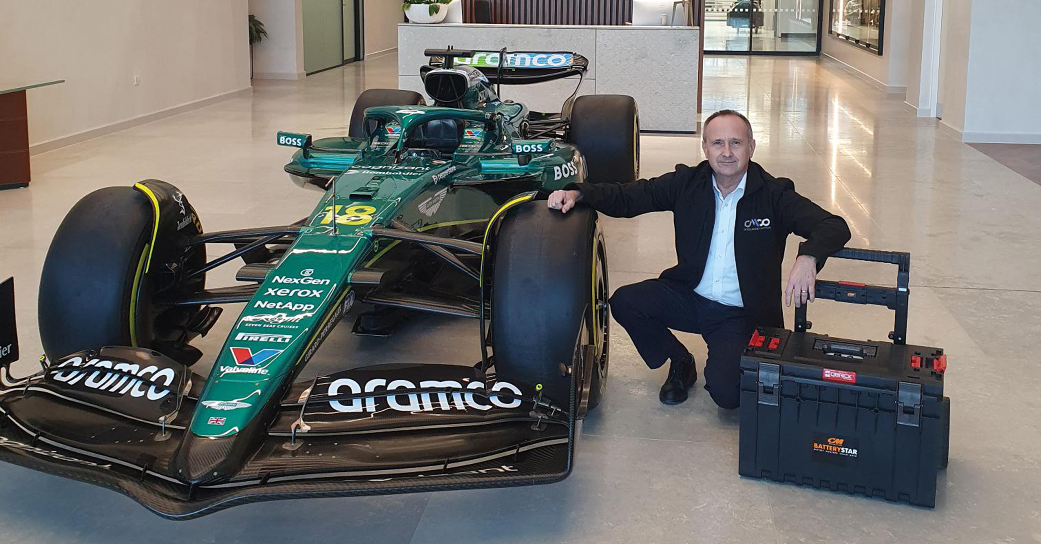 BatteryStar makes its F1 debut ahead of the new 2025 Formula 1 Grand ...