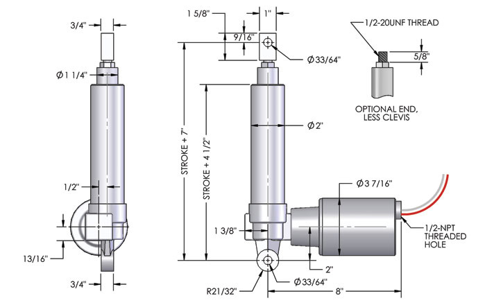 SPB Series Dimensions