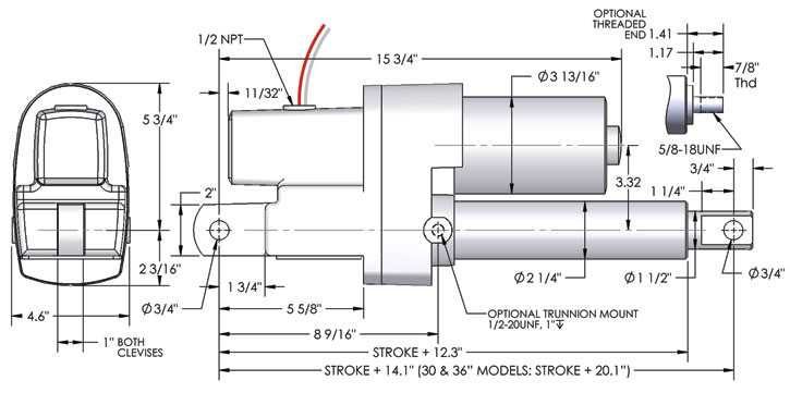 SPA Series 1500 Dimensions